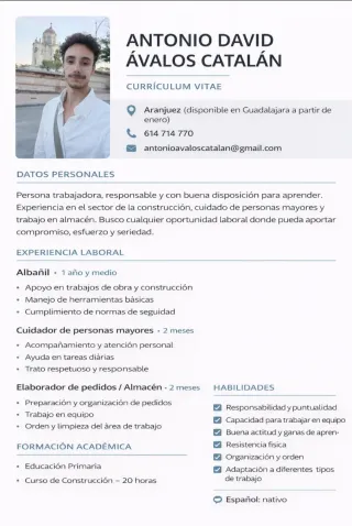 Busco emplea en Guadalajara y alrededores.