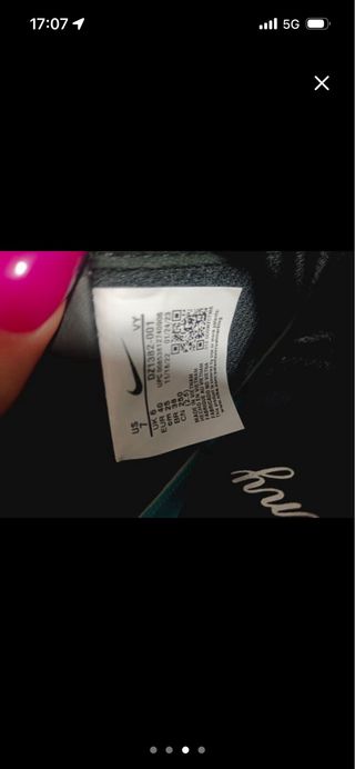 Nike Air Force 1 Negro/Turquesa