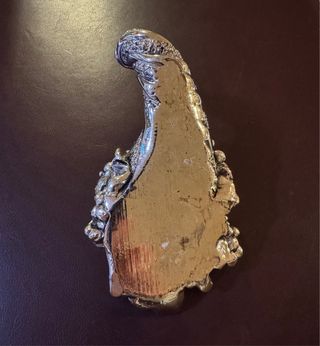 Cornucopia resina argentata 11 cm