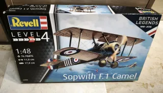 Maqueta Sopwith F.1 Camel 1/48 British Legends
