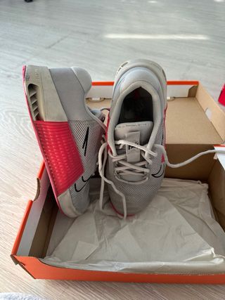 Nike Metcon 9 Zapatillas Deportivas Gris/Rosa