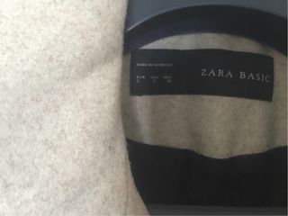 Abrigo Zara Beige Impecable