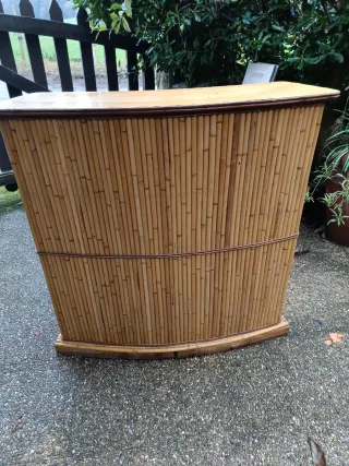 Alacena  Bambú y Madera vintage