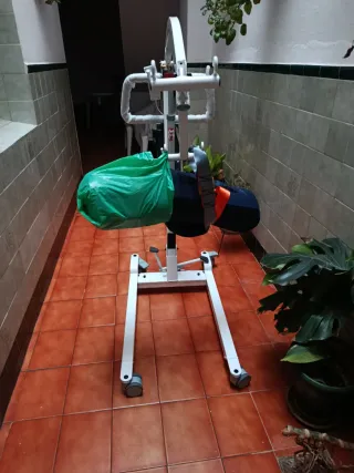 Grua para transportar personas