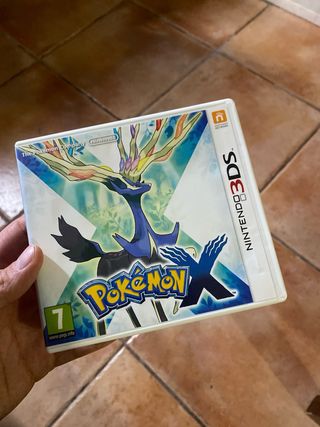 Nintendo 3DS XL Azul de Pokémon X + Accesorios