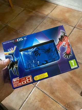 Nintendo 3DS XL Azul de Pokémon X + Accesorios