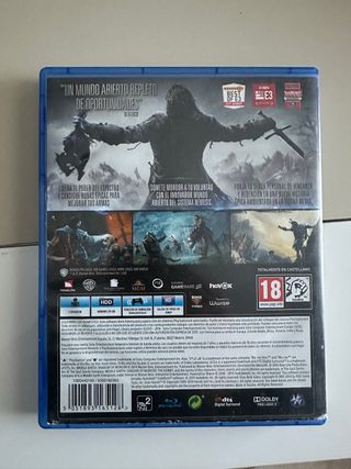 Sombras de Mordor PS4