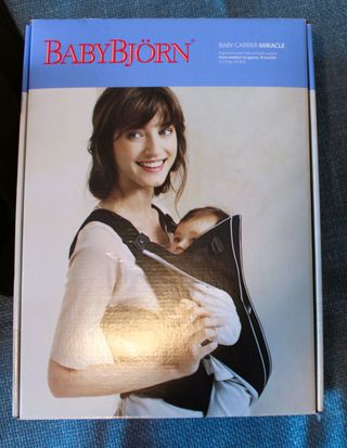 Mochila Porta Bebés Babybjorn Miracle Nueva.