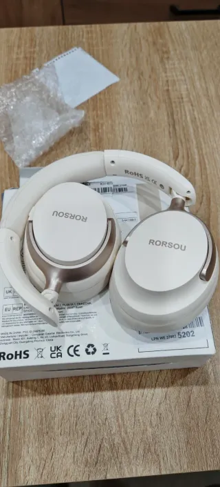 Auriculares Rorsou B8 Inalámbricos Dorados