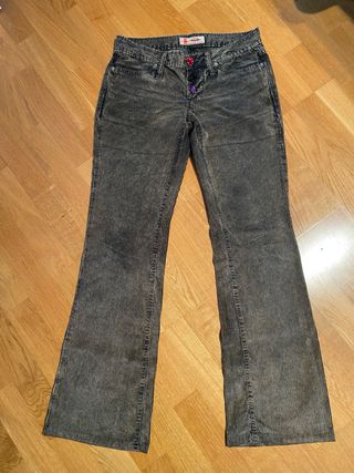 Pantalón pana Fornarina con pedrería