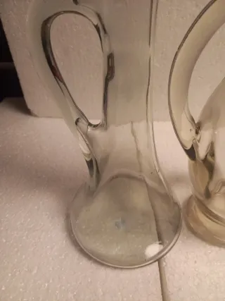 Juego de 2 botellas de vidrio para licor