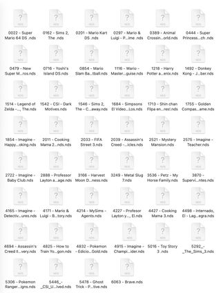 Nintendo DSi XL + Cargador y R4 con 46 juegos