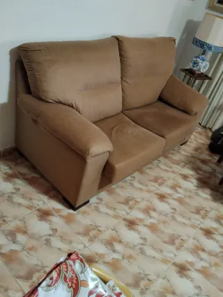 Sofá de 2 plazas, regalo funda