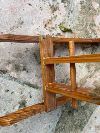 Caballito balancín de madera