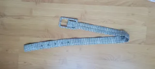 Pantalón Zara tiro alto cuadros