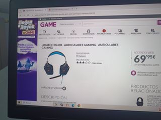 Auriculares Logitech con micro