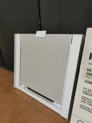 Kit Superposición Lavadora Secadora Meliconi