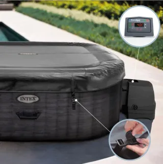 Spa Hinchable Intex Greystone Deluxe 4 Personas