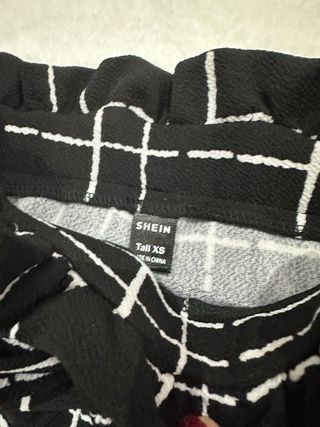 Pantaloni leggings vita altissima con fiocco