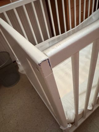 Cuna IKEA 60x120 + colchón de regalo