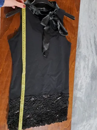 Top lungo o vestito corto Italy vintage paillettes