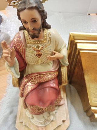 Sagrado Corazón de Jesús Escayola
