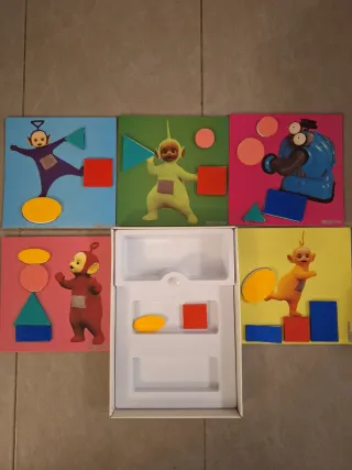 Puzzle Teletubbies Formas y Colores