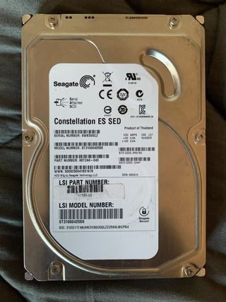 Disco Duro Seagate Constellation ES SED 1TB