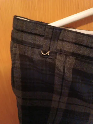Pantalón de vestir Zara cuadros Talla M