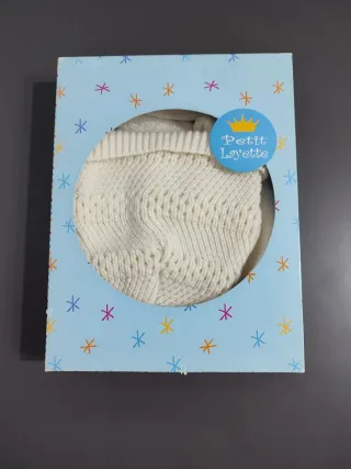 Conjunto bebé: gorro, bufanda y guantes