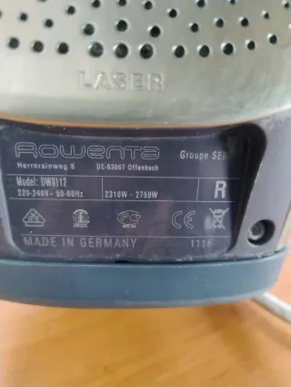 Plancha Rowenta pro master 2700W Vapor