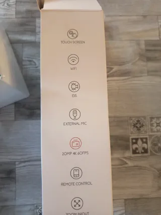 Cámara Deportiva COOAU 4K Native