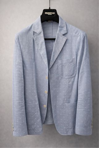 Americana Massimo Dutti -Talla 50- Algodón Fino