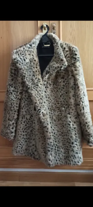 Chaquetón animal print.