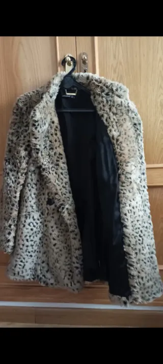 Chaquetón animal print.