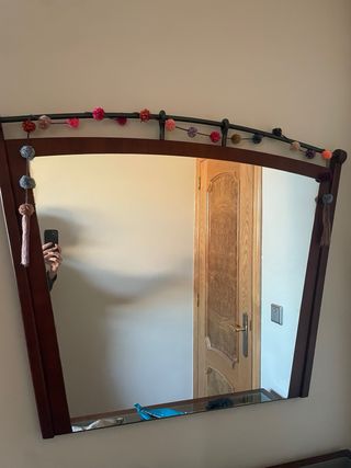 Cómoda + espejo + 2 mesillas a juego