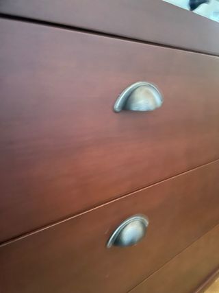 Cómoda + espejo + 2 mesillas a juego