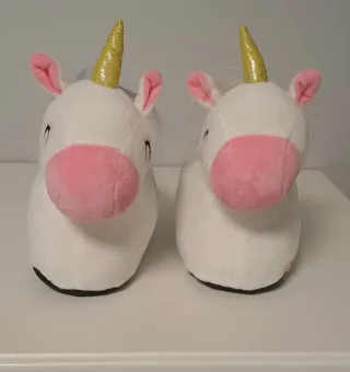 Zapatillas de unicornio talla única