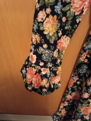 Vestido flores Springfield Talla S