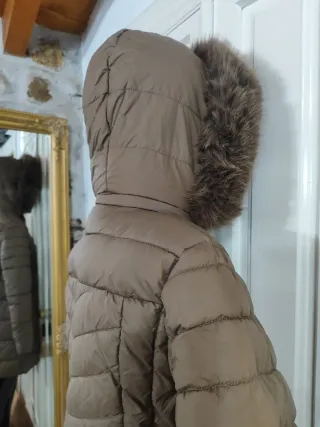 Plumífero marrón nuevo tendencia ideal regalo