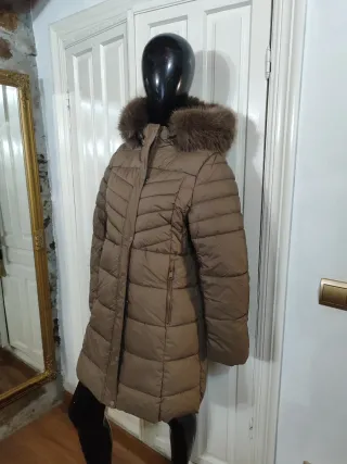 Plumífero marrón nuevo tendencia ideal regalo