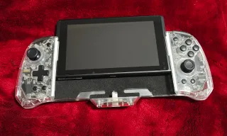 Mando Gripcon Nintendo Switch/Oled Transparente