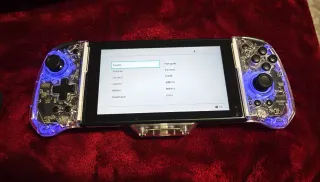 Mando Gripcon Nintendo Switch/Oled Transparente