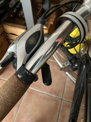 Bicicleta Giant Negra.