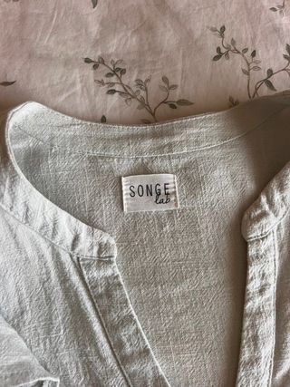 Blusa SAGE Lino Talla L