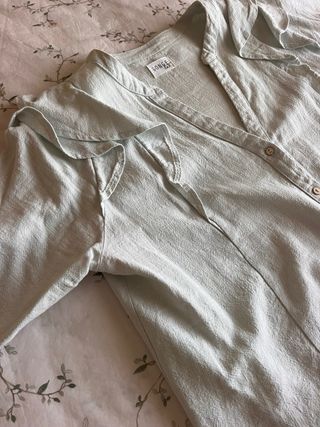 Blusa SAGE Lino Talla L