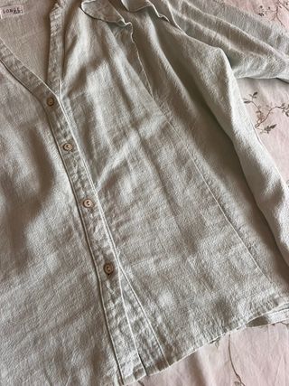 Blusa SAGE Lino Talla L