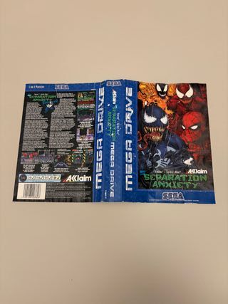 SEPARATION ANXIETY VENOM SPIDERMAN SEGA MEGA DRIVE