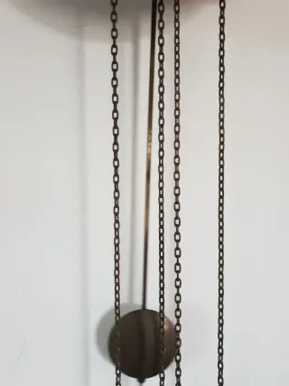 Orologio a pendolo vintage funzionante