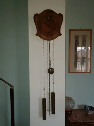 Orologio a pendolo vintage funzionante